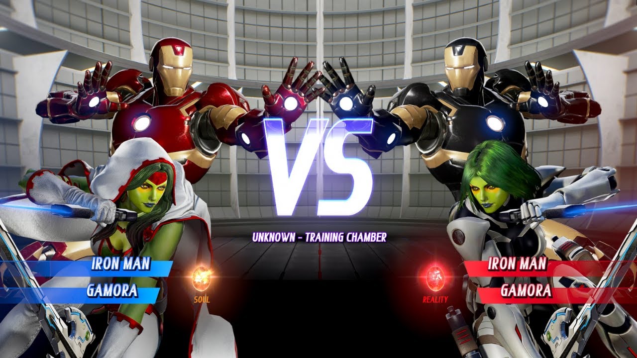Ironman and Gamora vs Black Ironman and Gamora - Marvel vs Capcom ...