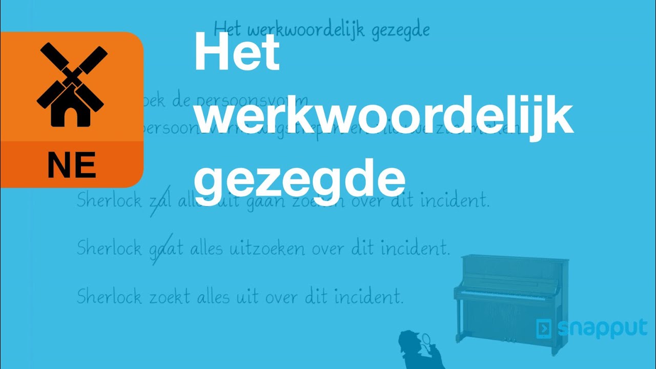 Nederlands Het werkwoordelijk gezegde YouTube Nederlands Het werkwoordelijk gezegde YouTube