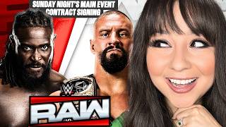 OBA FEMI  BRON BREAKKER CONTRACT SIGNING! | WWE RAW LIVE STREAM AUGUST 24, 2026
