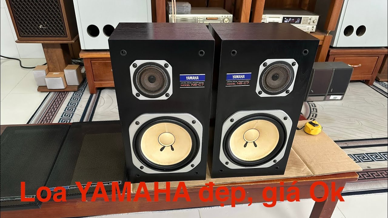 Loa YAMAHA NS-C7, quá đẹp, chất âm tự nhiên mộc mạc chi tiết, nghe nhạc rất hay, giá ổn ok