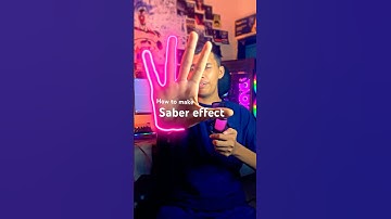 How to make this Saber effect #aftereffects #tutorial