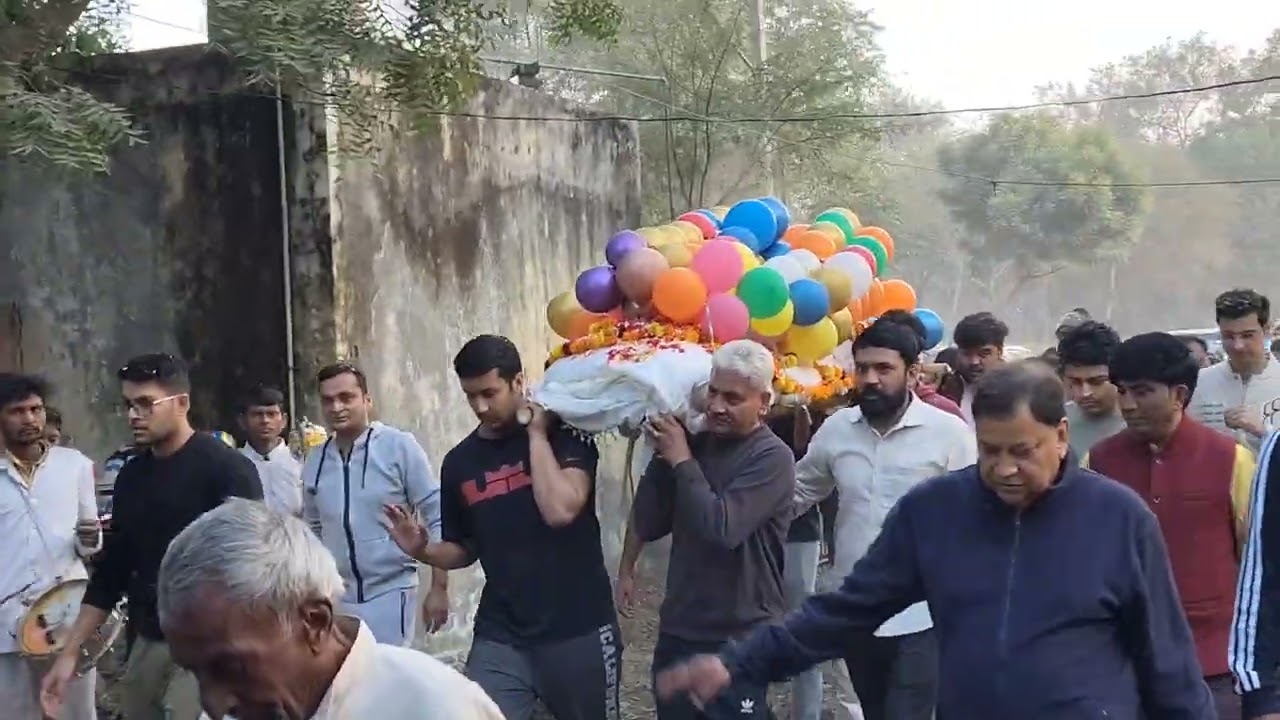 Mangeram Sharma ki aakhiri vidai