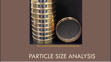 CEEN 341 -  Lecture 2 -  Particle Size Analysis