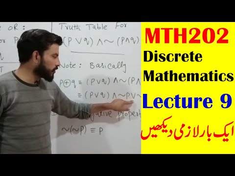 MTH202 Discrete Mathematics