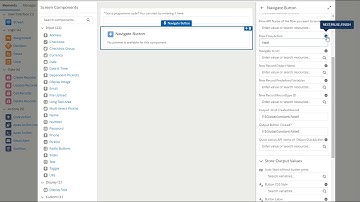 Navigation button video for blog with functionality outline
