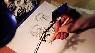 Comparator Mirror drawing (Basic setup from Tim's Vermeer)