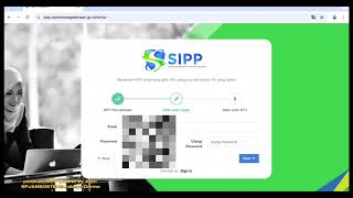 SIPP ONLINE cara daftar