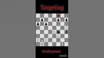 Targeting,Rook power #sports #chess #game #chess hub #chess tips #chess technique #chess skills