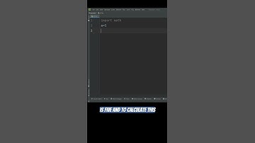 How to calculate factorial of a number in python #pythontutorial