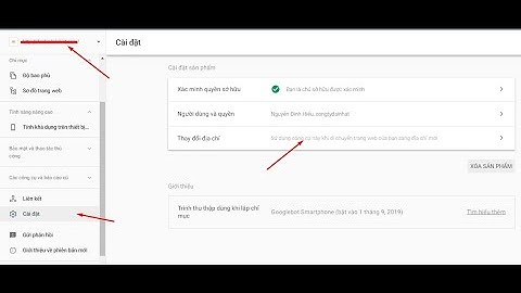 Khai báo google search console - website Khang Trần