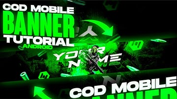 HOW TO MAKE COD MOBILE THEME BANNER ON ANDROID | Andro Fam