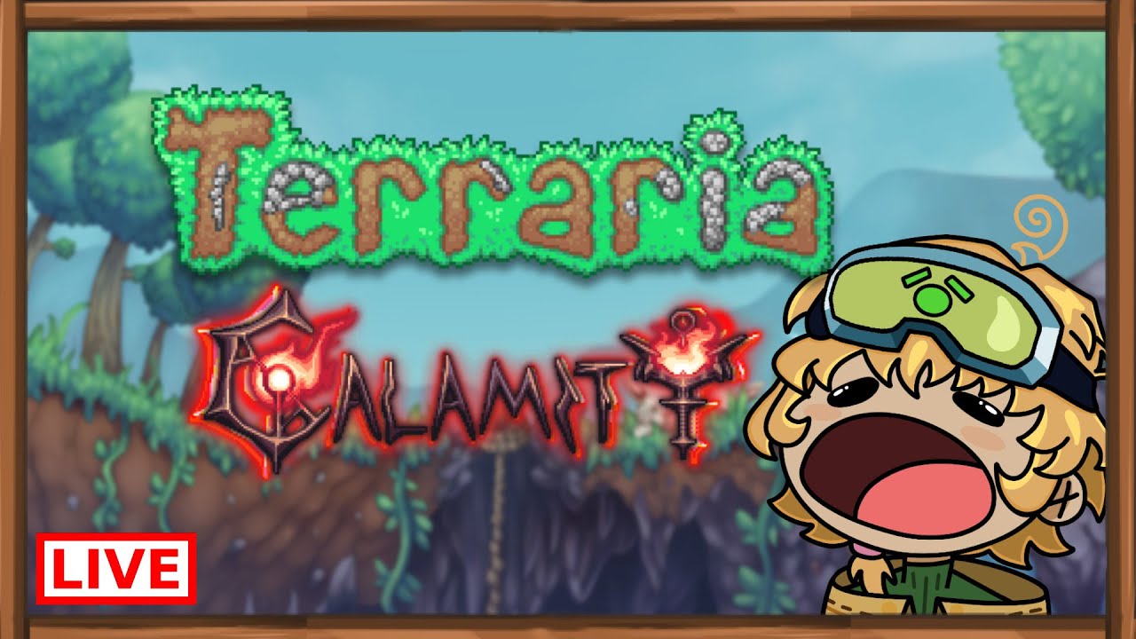 I fished off stream and got nothing ._. - Terraria Calamity Mod - YouTube