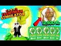 12500 РОБУКСОВ! АДМИН ПОДАРИЛ ЗОЛОТОГО ЧИТЕРСКОГО ПИТОМЦА В Fightman Simulator! ROBLOX