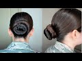 MILITARY STYLE BUN TUTORIAL  | HOW TO DONUT BUN