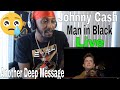 JOHNNY CASH - MAN IN BLACK | REACTION