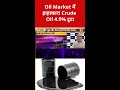 Crude Oil में 4.9% की बड़ी गिरावट!#crudeoil #oilmarket #energynews #commoditymarket #swadesh