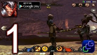 Heroes of the Rift: 3D PvP RPG Android Walkthrough - Gameplay Part 1 - Crystal Mines screenshot 1