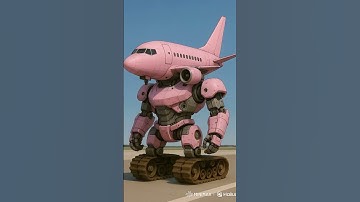 Airplane transforms into robot #shorts #plane #cars #truck #train #shortvideo