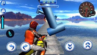 Wipeout Bike Stunts 3D Android Gameplay screenshot 1