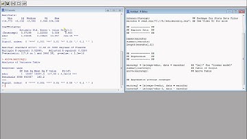 R4. Running a regression (Econometrics in R)