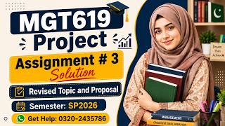 MGT619 Assignment 3 Solution 2026 || mgt619 final project management #mgt619 #project #assignment