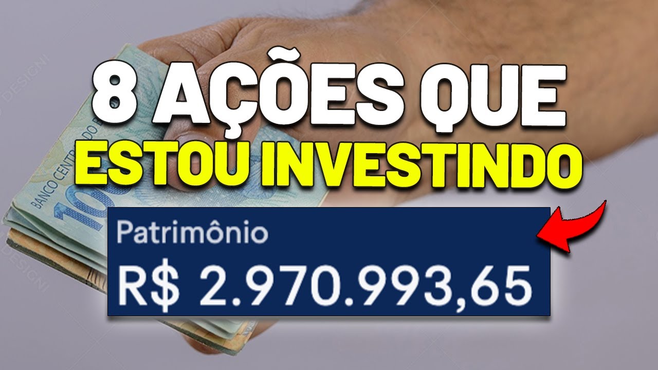 CARTEIRA do CANAL: 8 AÇÕES QUE EU ESTOU INVESTINDO HOJE | CARTEIRA DE DIVIDENDOS
