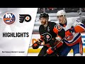 Islanders @ Flyers 4/18/21 | NHL Highlights