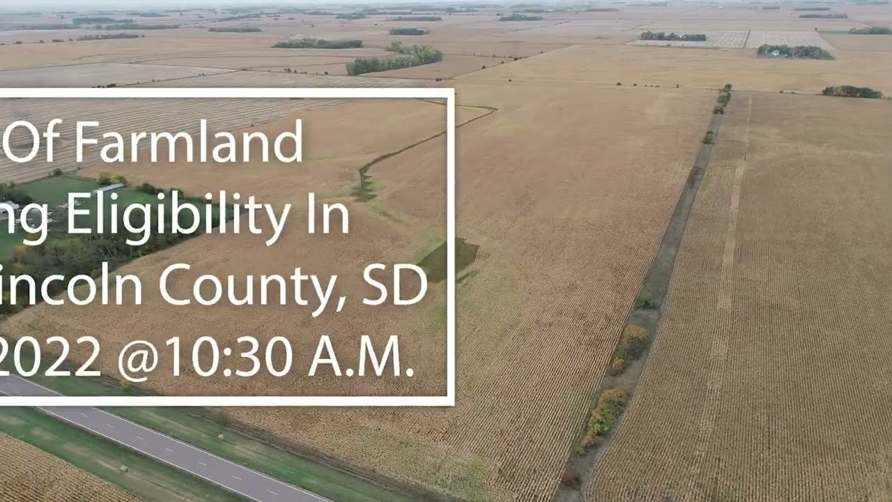 72.62+/ Acres Of Farmland In Highland TWP, Lincoln County, SD To Be