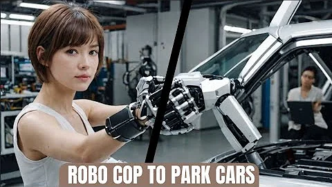 China's Robot Police Are Parking Your Car For You#ai #technology