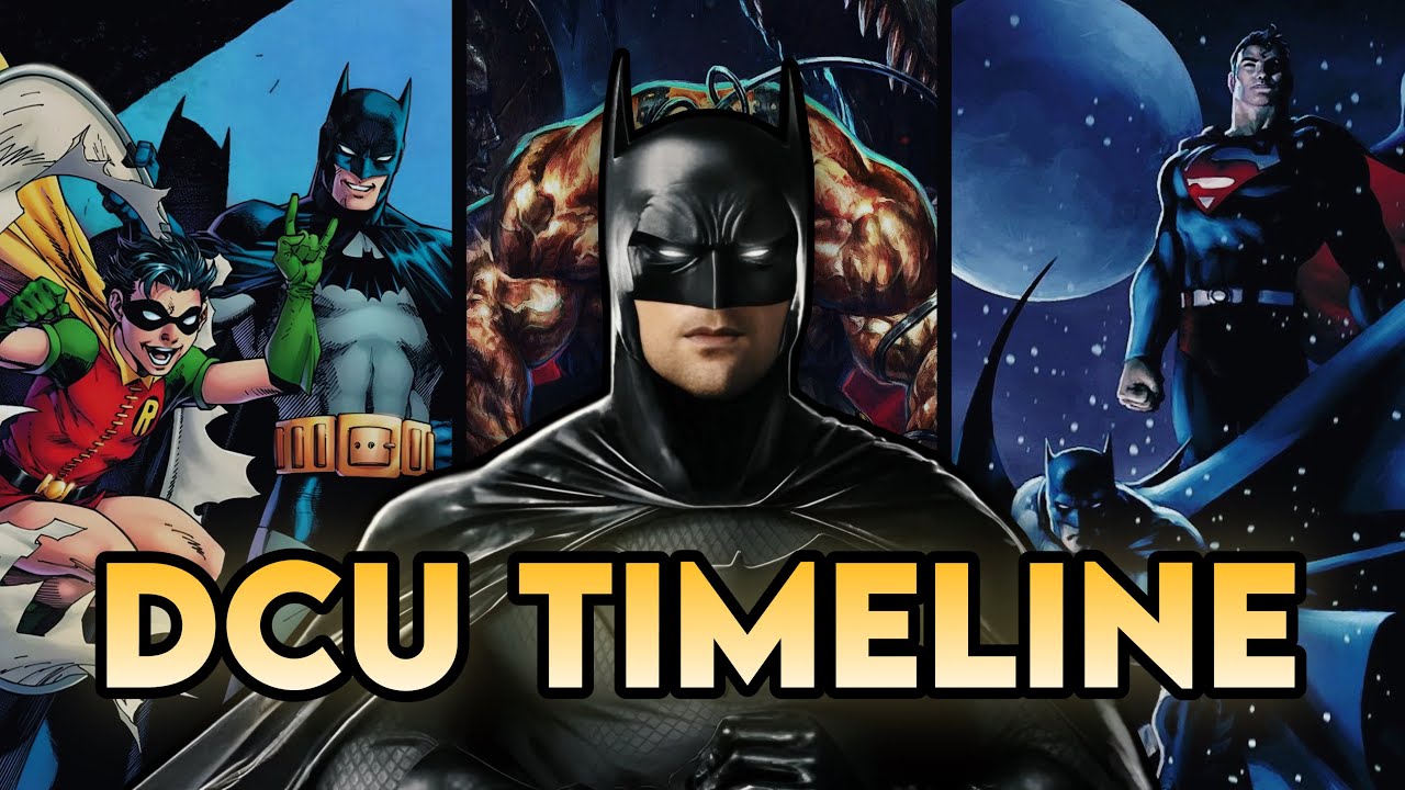 The PERFECT Timeline for Batman in the DCU