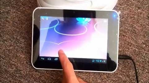 7 inch Google Android 4.0 Tablet Unboxing From eBay