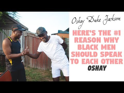 Here's The #1 Reason Why Black Men Should Speak To Each Other
