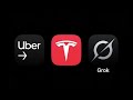 Using Grok in my Tesla to plan out my Uber trips for tonight