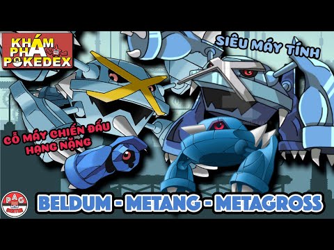 Video Pokemon Á Thần Metagross - Cỗ Máy Chiến Đấu Hạng Nặng... - youtube