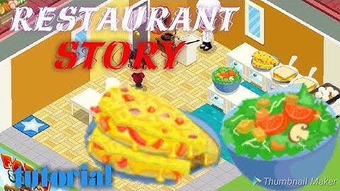 Restaurant Story Tutorial Level 1-5