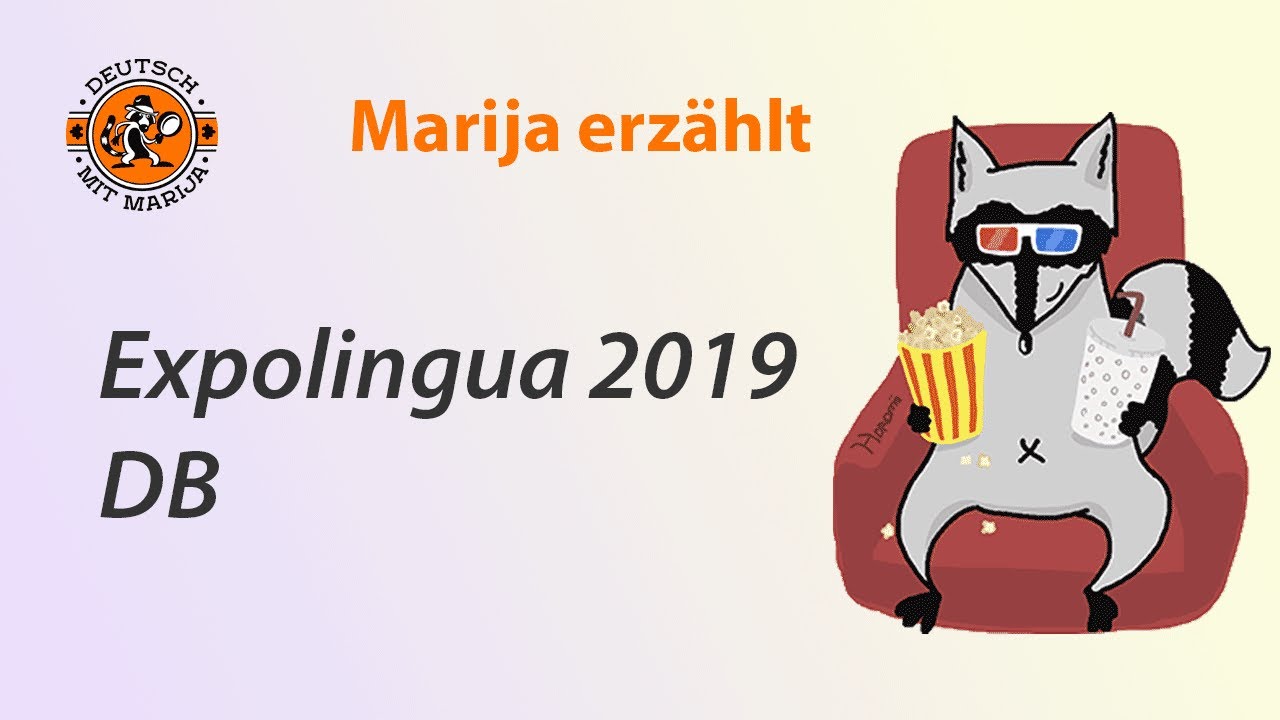 Über die Expolingua, Autogramme und DB Bordrestaurants | Marija erzählt