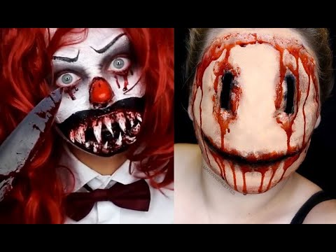 Increíbles Maquillajes de Terror para HALLOWEEN 2021 | Makeup for HALLOWEEN  - YouTube