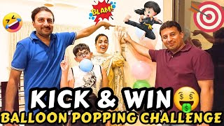 Hit the Balloon and Win the Money 🤑| Balloon Popping Challenge🎈💭😂