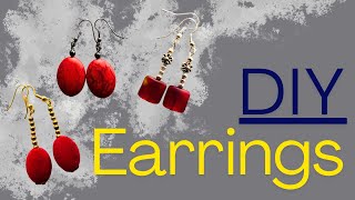 How to make simple earrings #5. DIY earrings