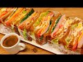Решила попробовать корейскую еду! Самые Вкусные Корейские сэндвичи| Korean Sandwich
