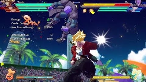 DBFZ Trunks side switch throw away