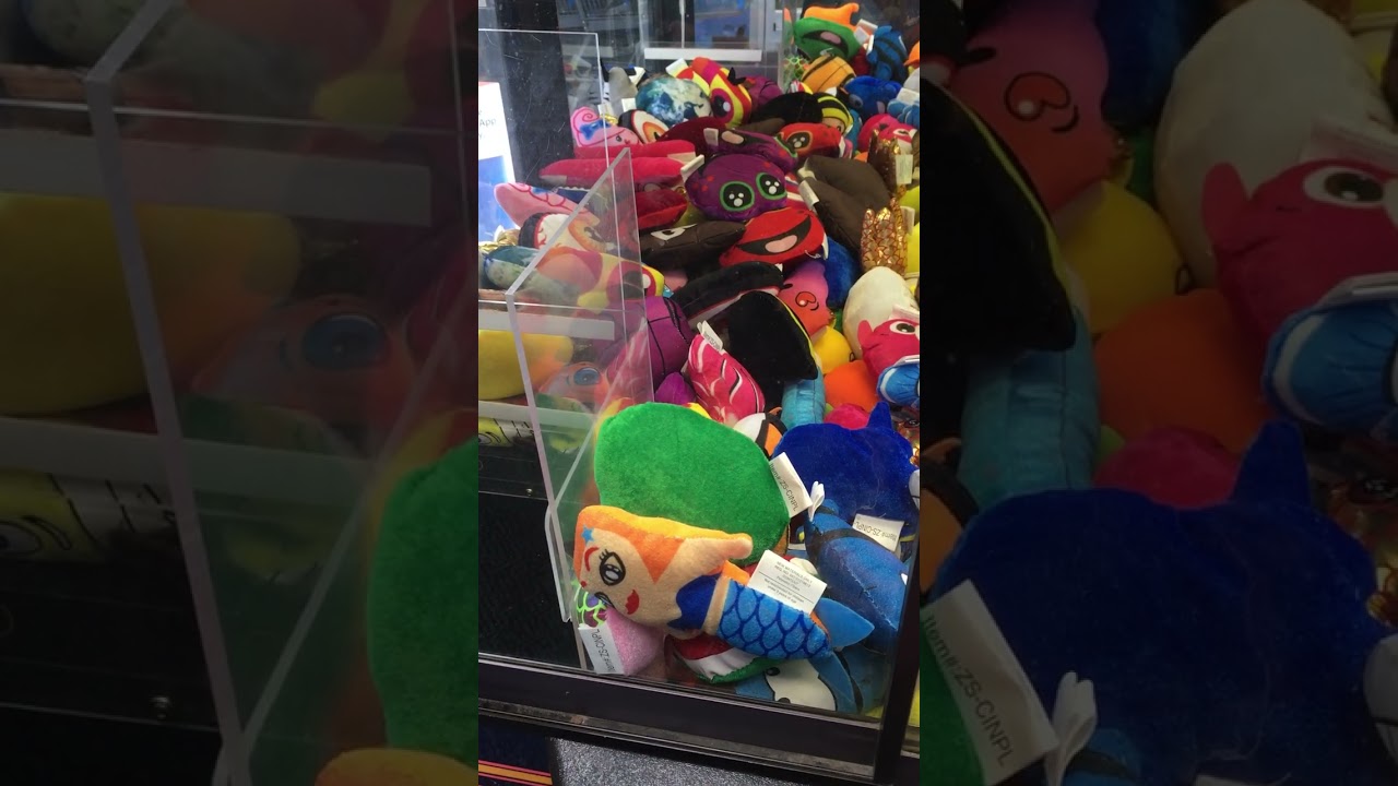 A crazy and calamitous claw machine 
