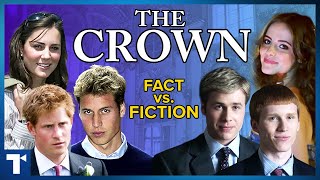 The Crown's William, Kate and Harry and the True Story | Fact vs Fiction Season 6 Part 2