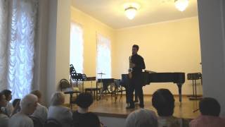 Vladimir Ustyantsev - Bach Violin Sonata no.1 presto (4/4)
