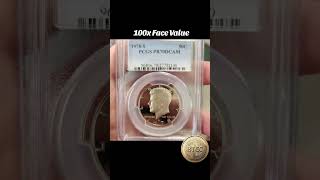 1978 S PR70 DCAM Kennedy Half Dollar #shorts #coin #halfdollars #coinrollhunting