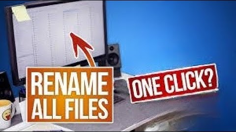 Easily Rename All Files In Folders (NOOB vs PRO) - PA Desktop & Rename Files based on logic |Startup
