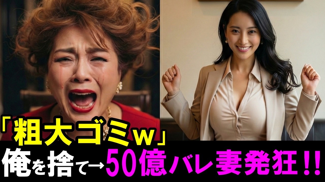 定年の夫をあざ笑う妻。直後、20代美人社長が明かす50億の隠れ資産