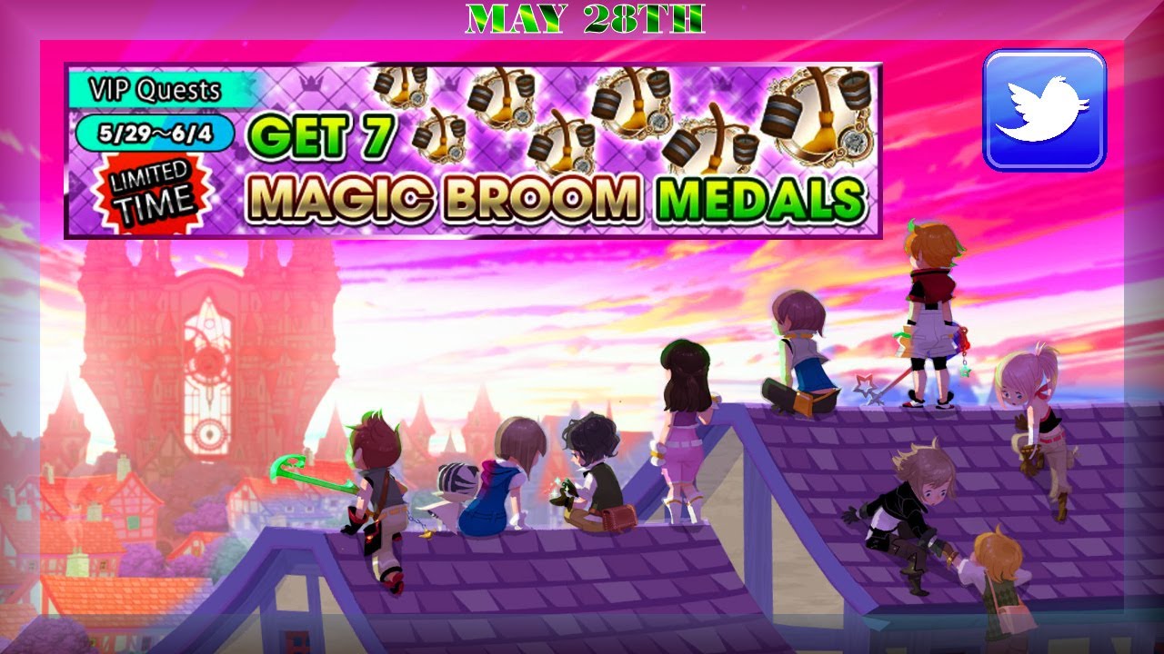 Khux PREUpdate VIP Broom Quest is BACK! YouTube