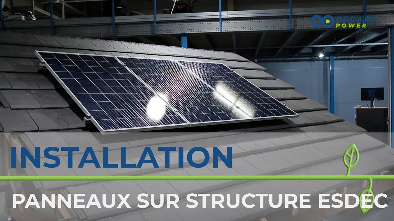 Chantier témoin pose de panneaux solaires - Technitoit