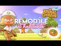 Remodle  nouveaux habitants sur sarabi  animal crossing new horizons